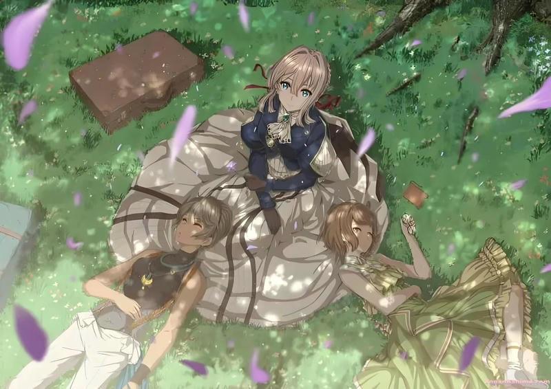 Mẫu ảnh Violet Evergarden 21