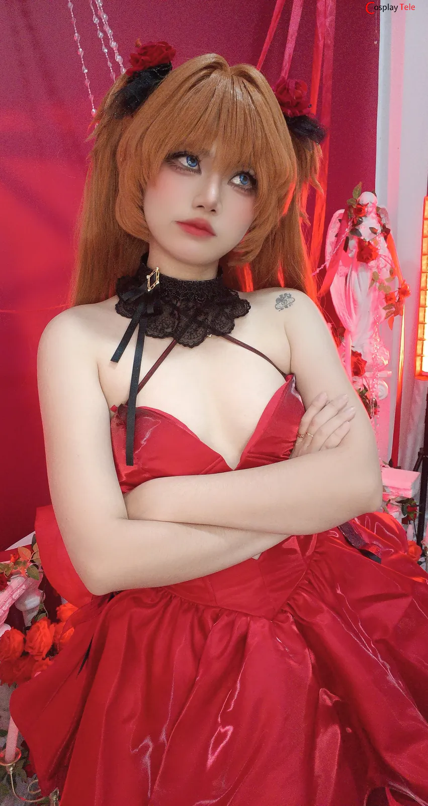 Miinmeow cosplay Asuka Langley Soryu 47
