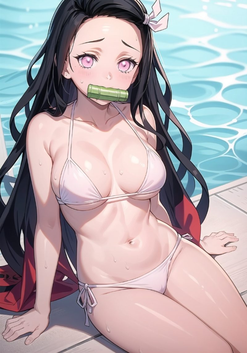 ảnh Nezuko sexy 2
