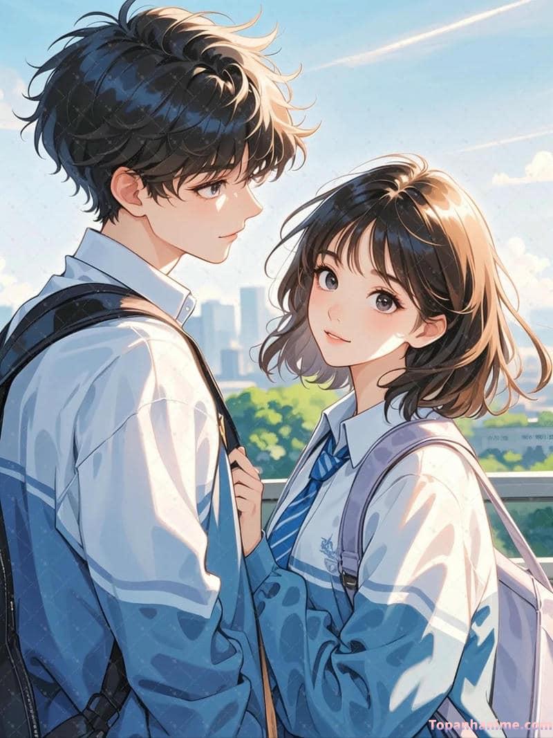 ảnh anime học sinh 22