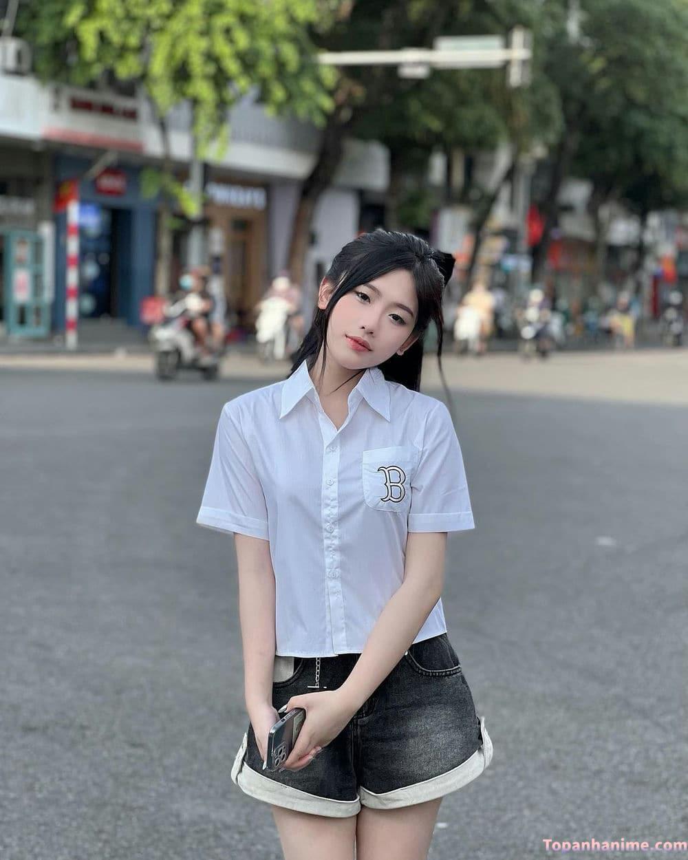 ảnh gái học sinh 10
