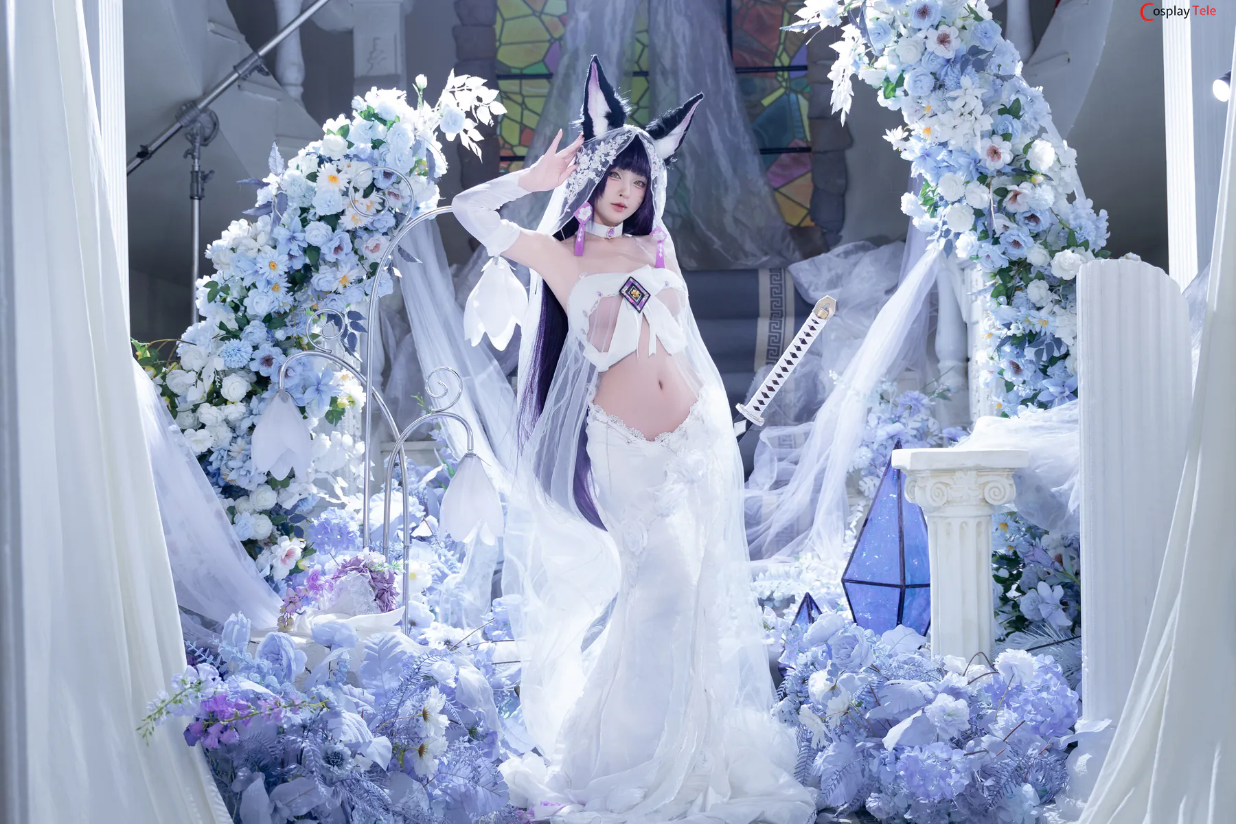 Qsyn0101 cosplay Musashi Wisteria 11