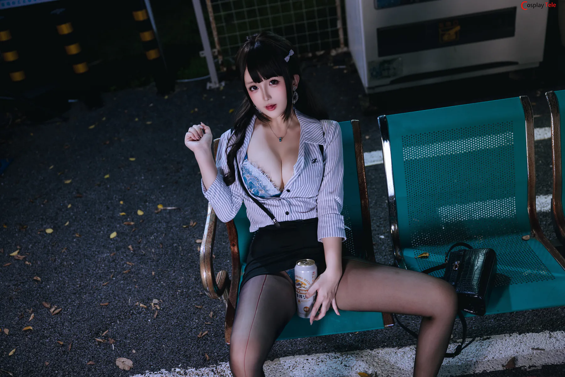 Rinaijiao cosplay Office Lady 13