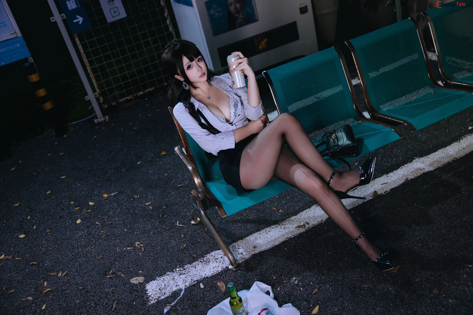 Rinaijiao cosplay Office Lady 14