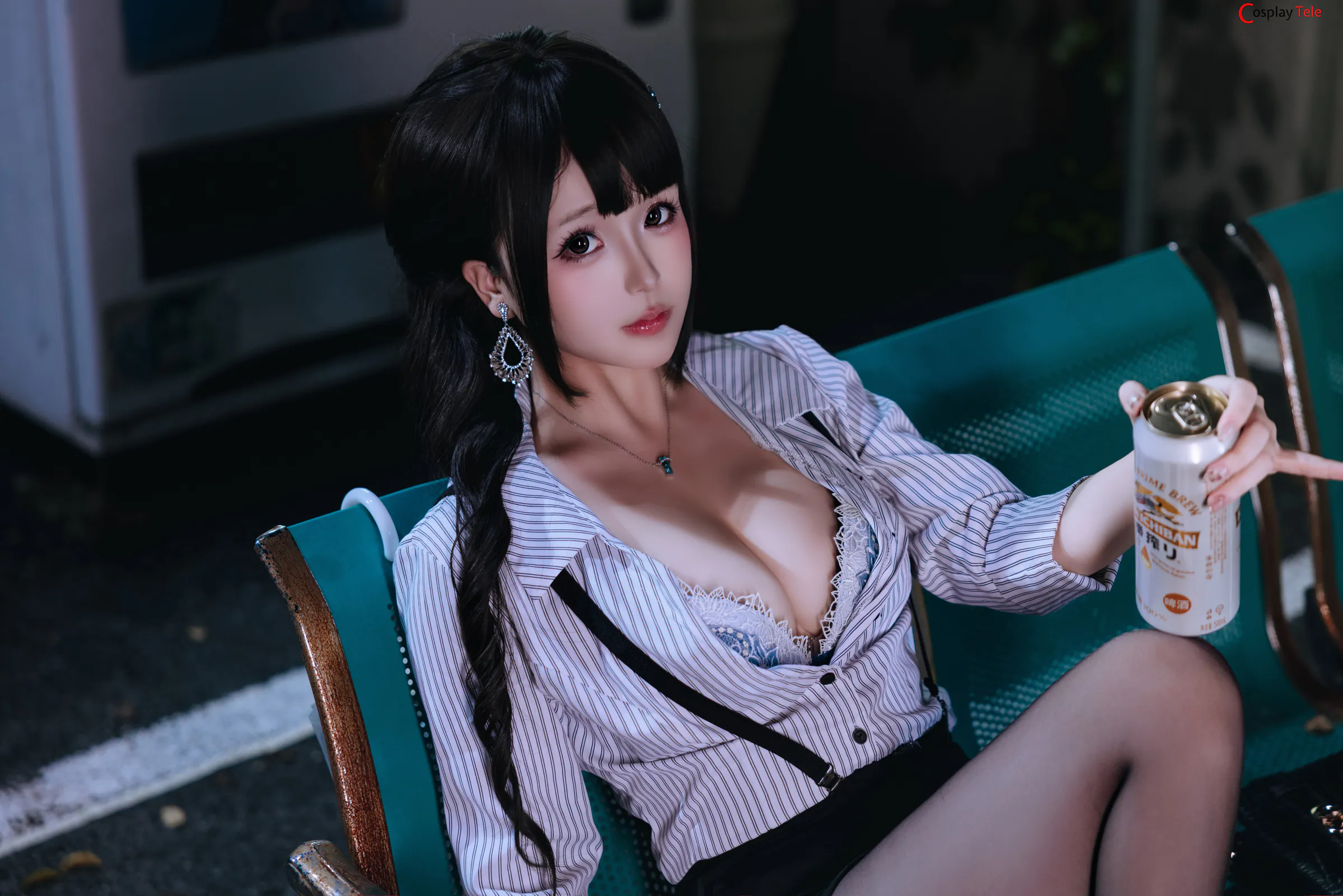 Rinaijiao cosplay Office Lady 16