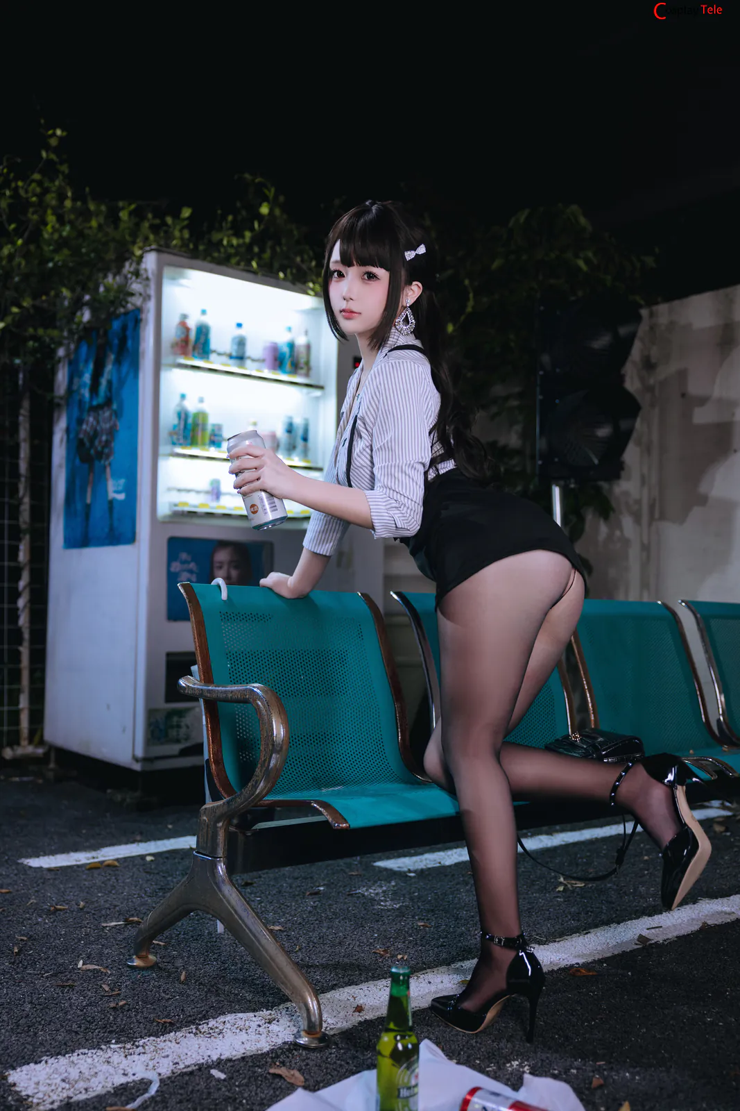 Rinaijiao cosplay Office Lady 17