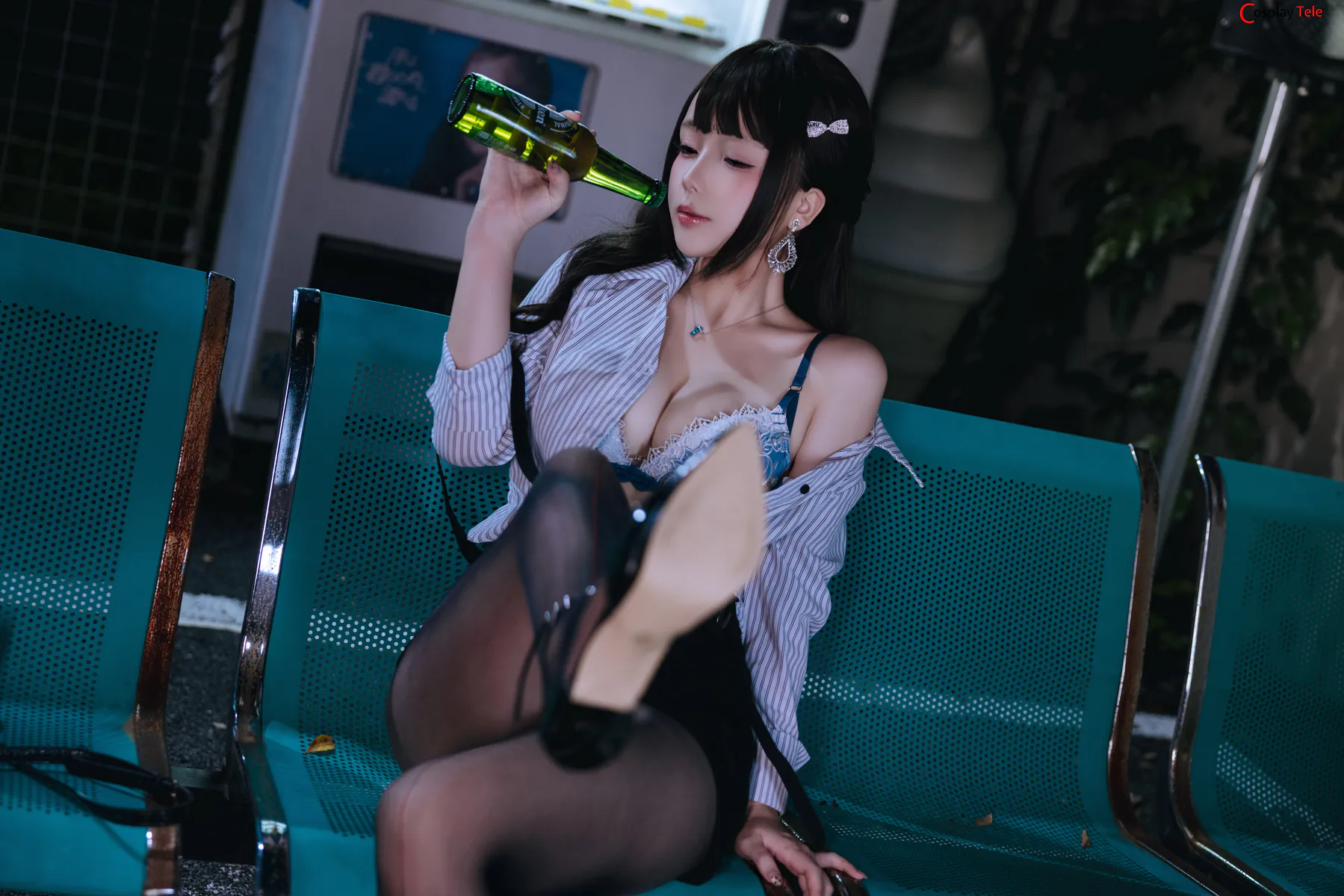 Rinaijiao cosplay Office Lady 41