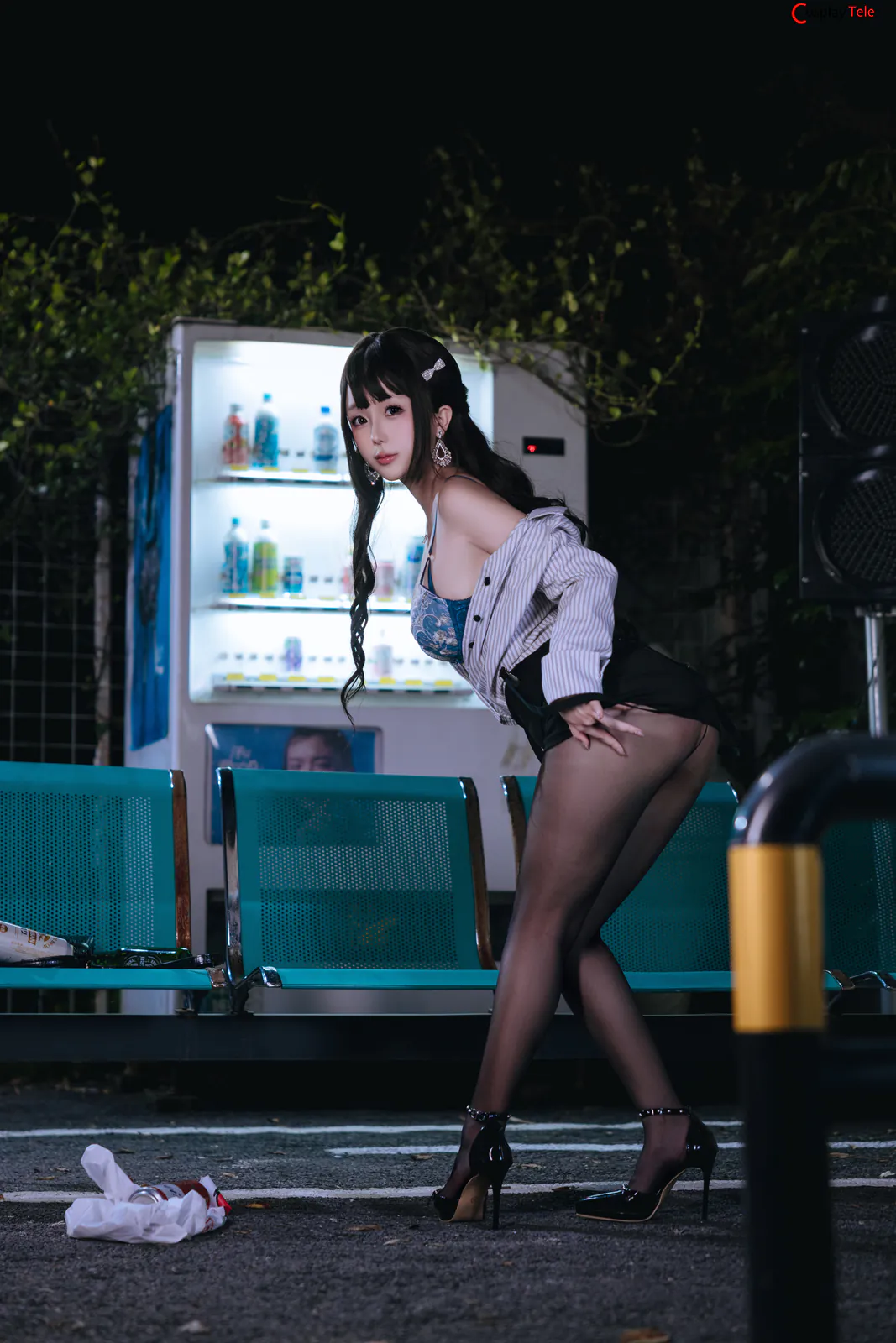 Rinaijiao cosplay Office Lady 44