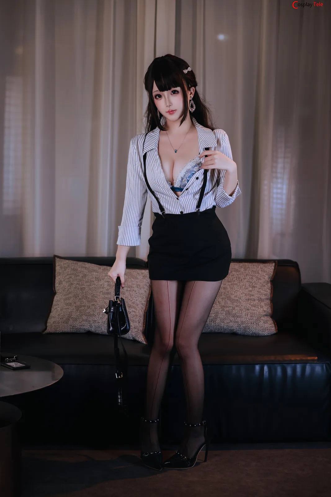 Rinaijiao cosplay Office Lady 48