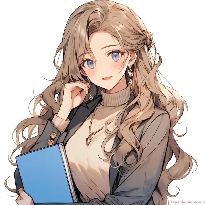 Mẫu ảnh cô giáo anime 28