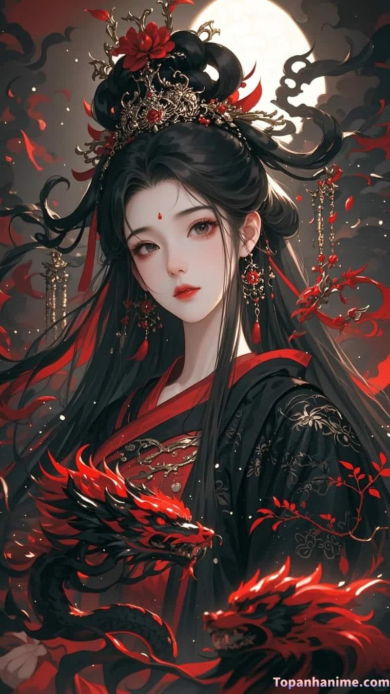 Mẫu ảnh anime công chúa lạnh lùng 31