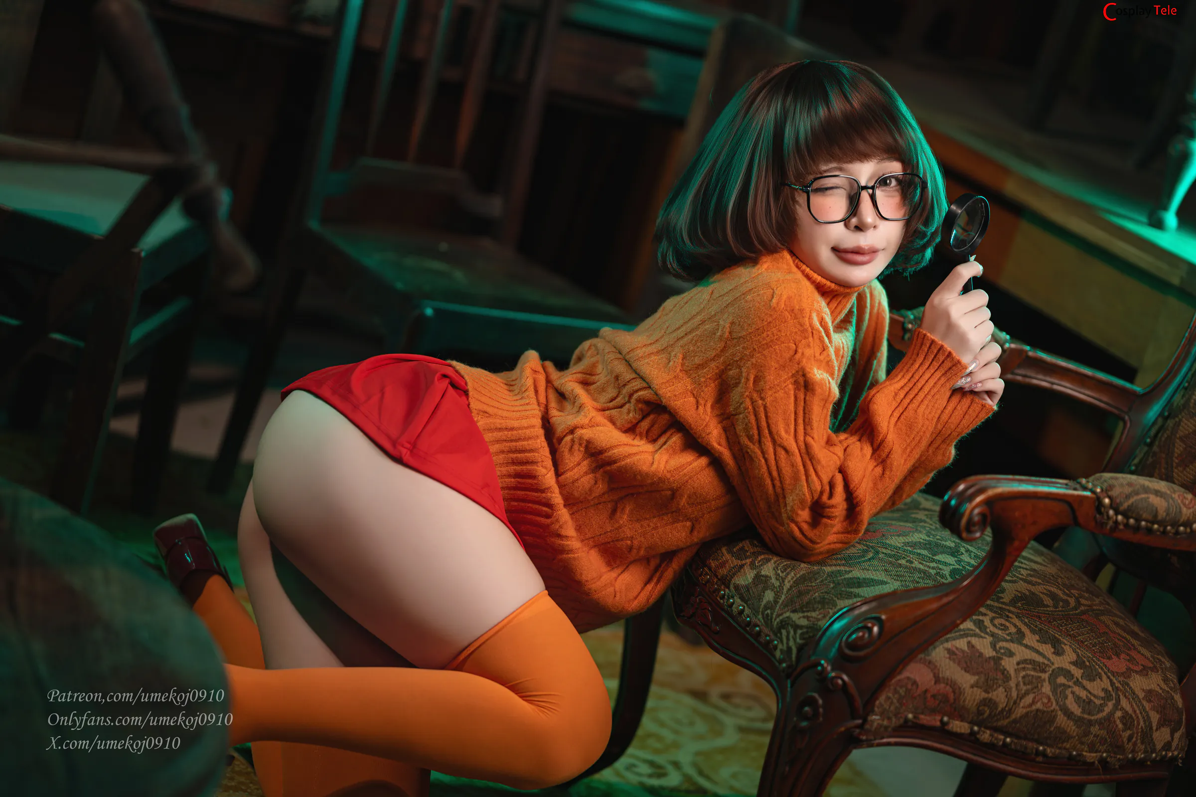 Umeko J cosplay Velma Dinkley 15
