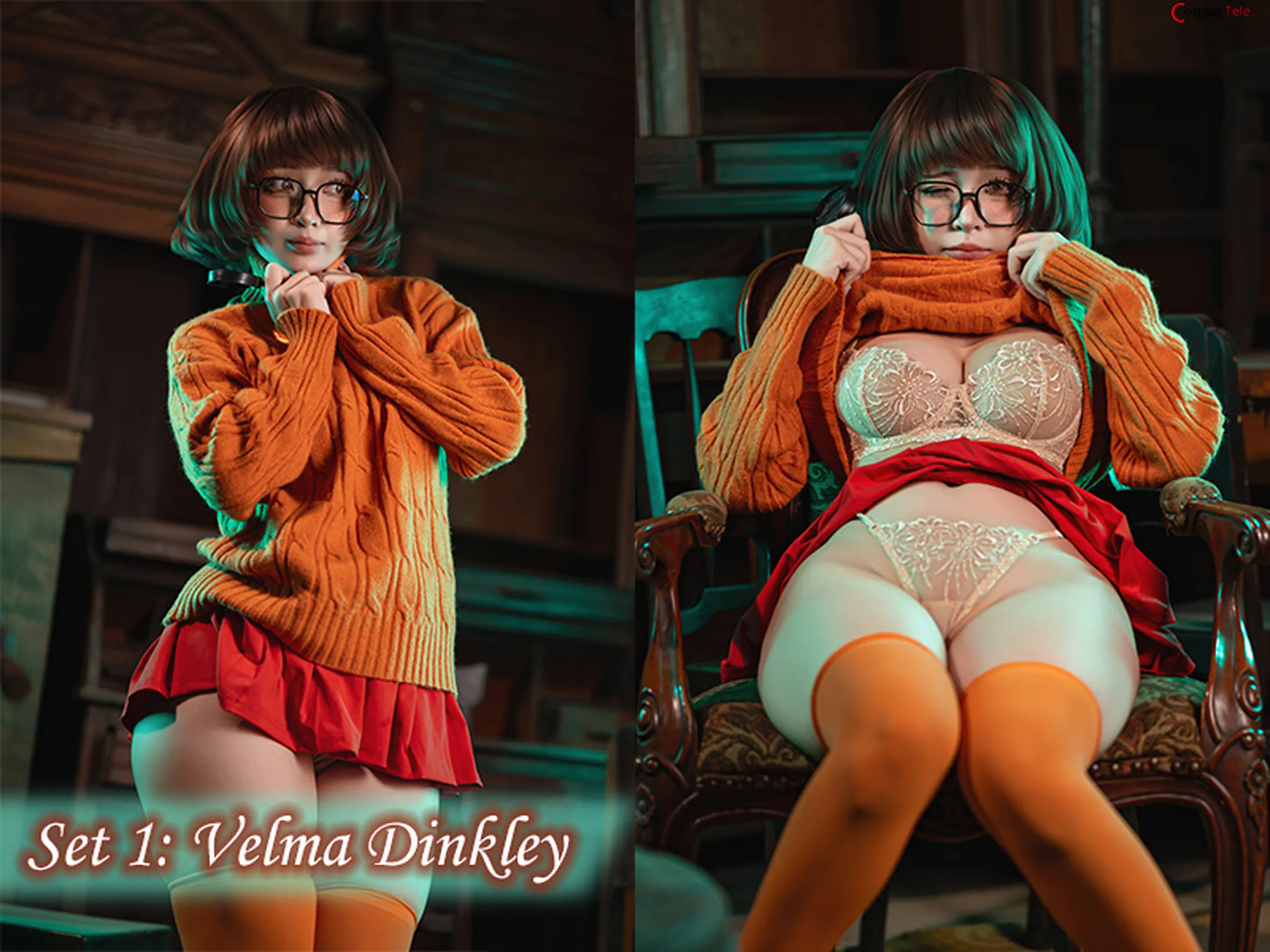 Umeko J cosplay Velma Dinkley 2