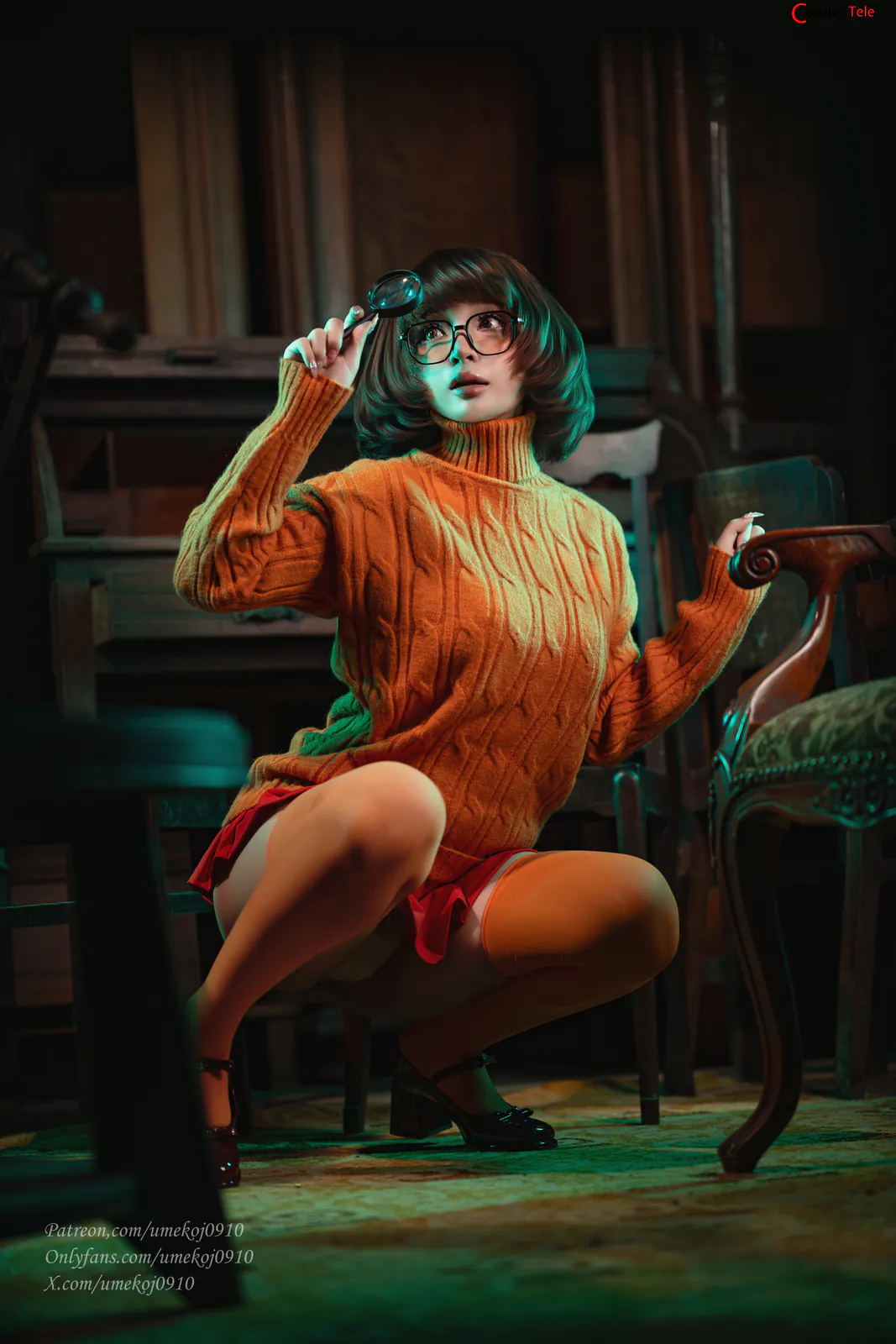 Umeko J cosplay Velma Dinkley 6