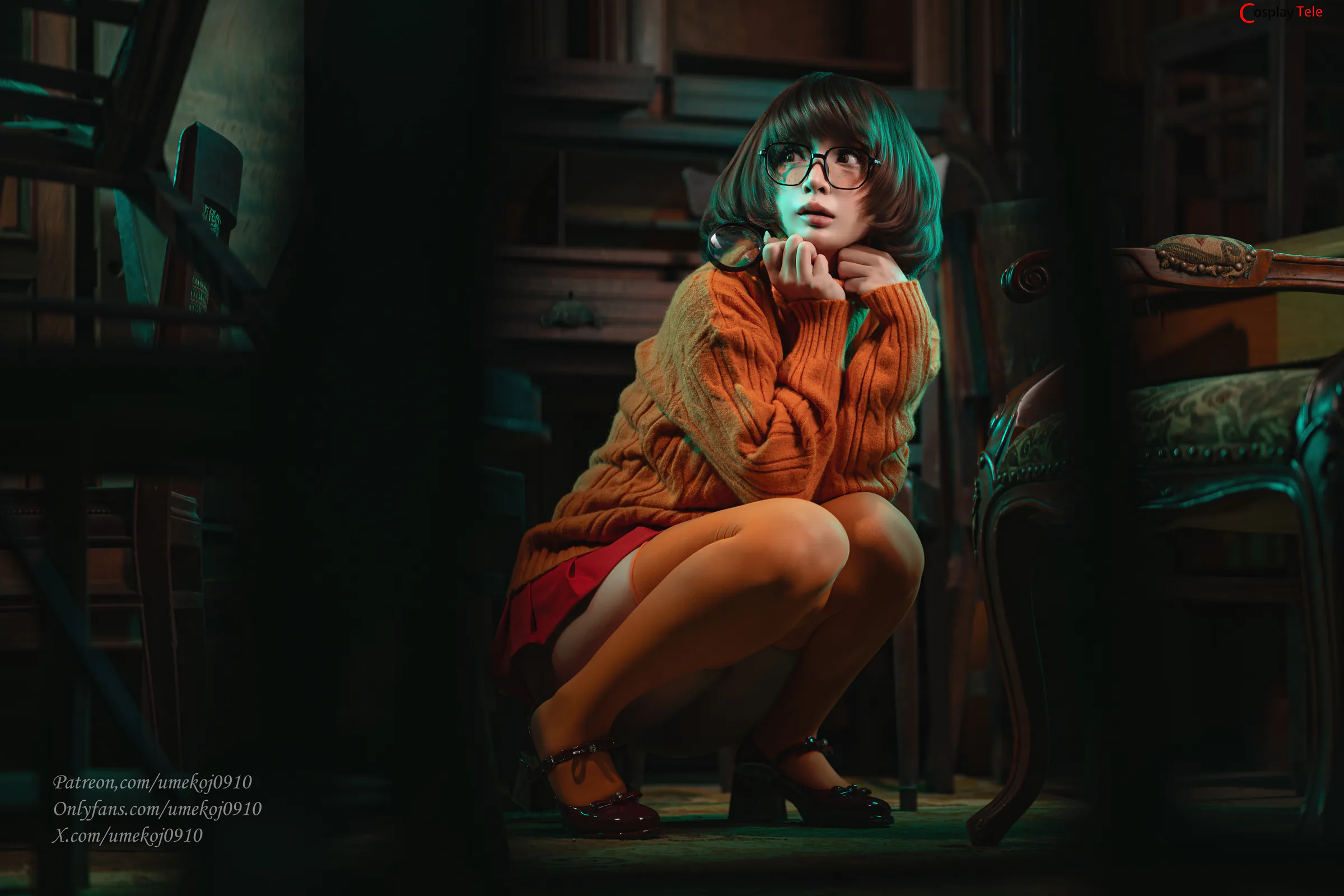 Umeko J cosplay Velma Dinkley 7