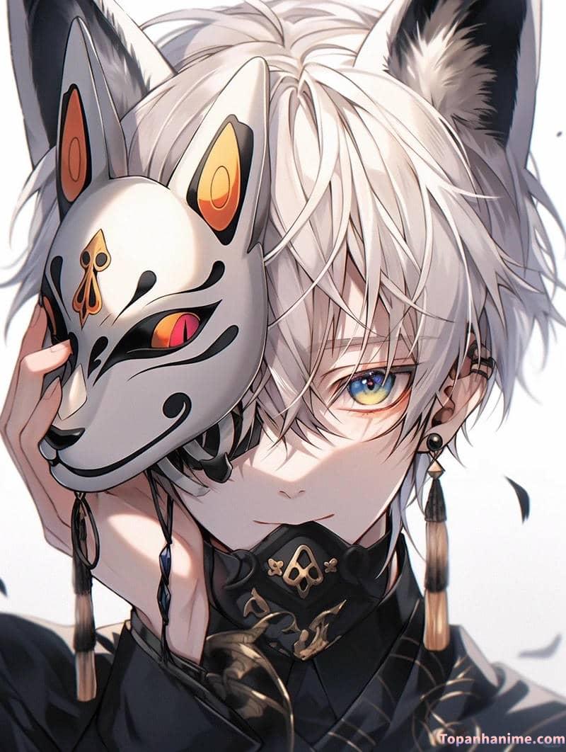 Mẫu ảnh hồ ly anime 4