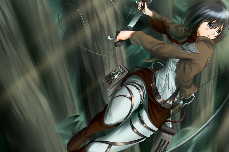 ảnh Mikasa ngầu 24