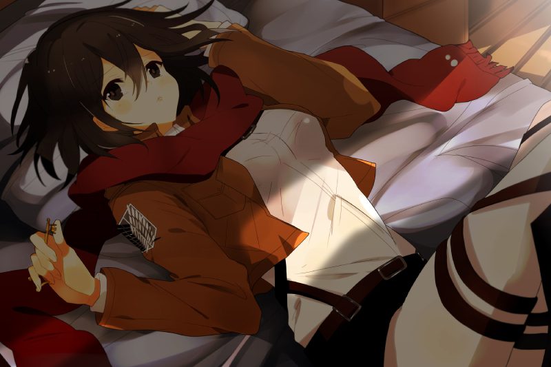 ảnh Mikasa ngầu 11