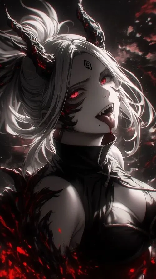 Ảnh Ác Quỷ Anime Nữ Ngầu lạnh lùng 56