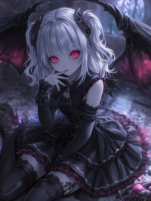 Ảnh Ác Quỷ Anime Nữ Ngầu lạnh lùng 59