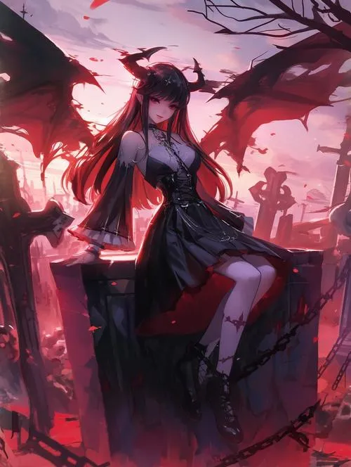 Ảnh Ác Quỷ Anime Nữ Ngầu lạnh lùng 65