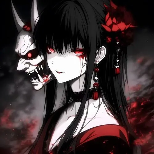 Ảnh Ác Quỷ Anime Nữ Ngầu lạnh lùng 71