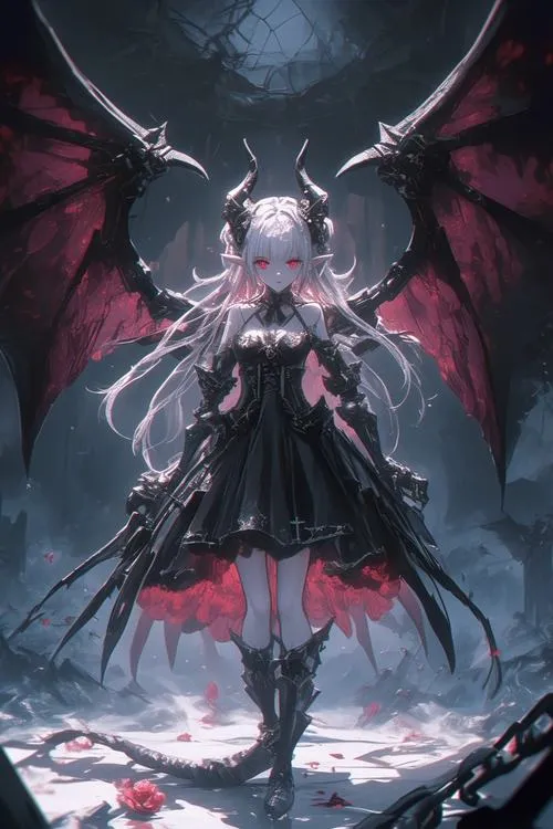 Ảnh Ác Quỷ Anime Nữ Ngầu lạnh lùng 49