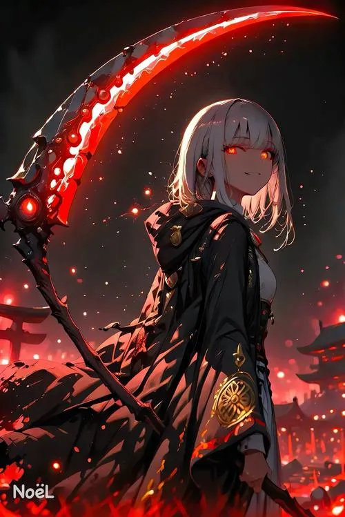 Ảnh Ác Quỷ Anime Nữ Ngầu lạnh lùng 33