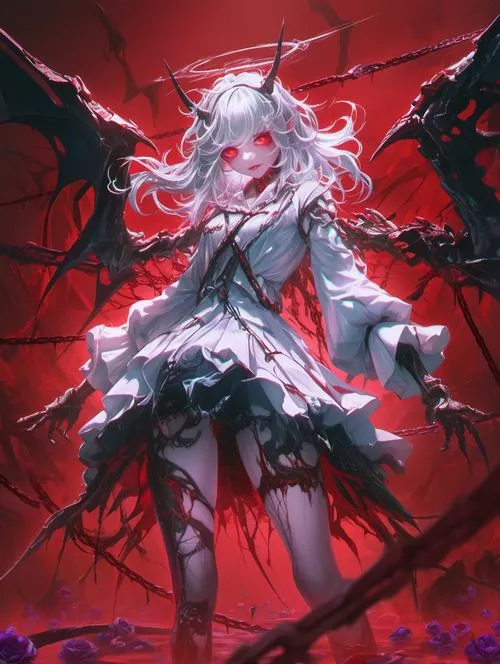 Ảnh Ác Quỷ Anime Nữ Ngầu lạnh lùng 42