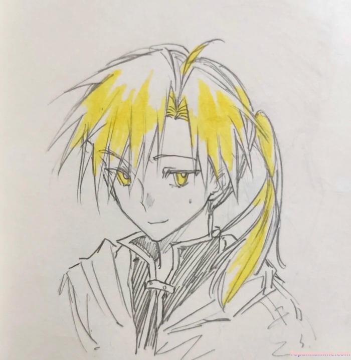 Mẫu ảnh Alphonse Elric 26