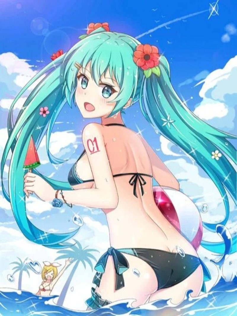 ảnh anime bikini 4