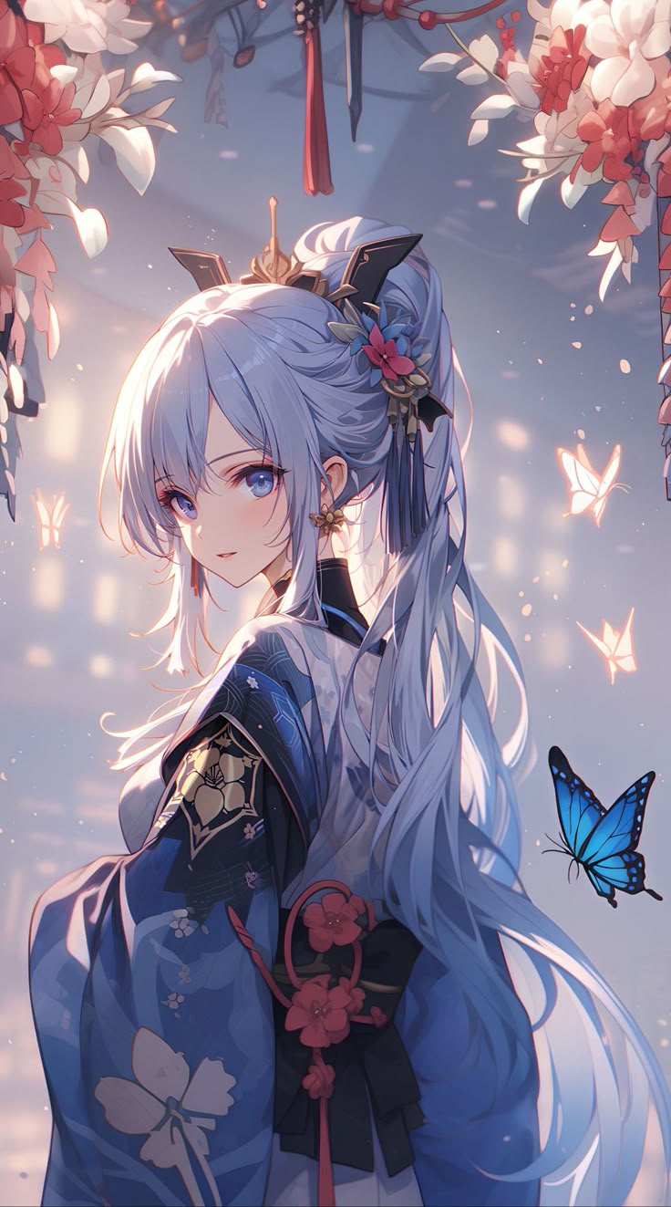 Ảnh Anime Đẹp Duyên Dáng 12