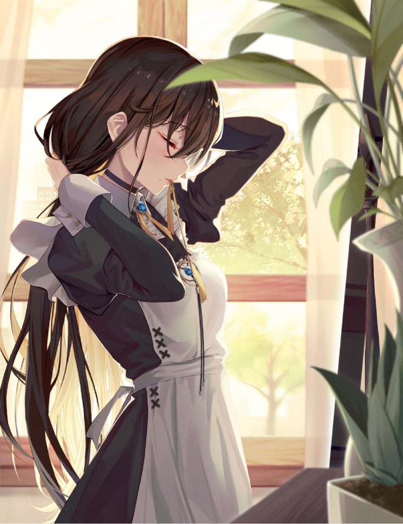 ảnh anime hầu gái 7