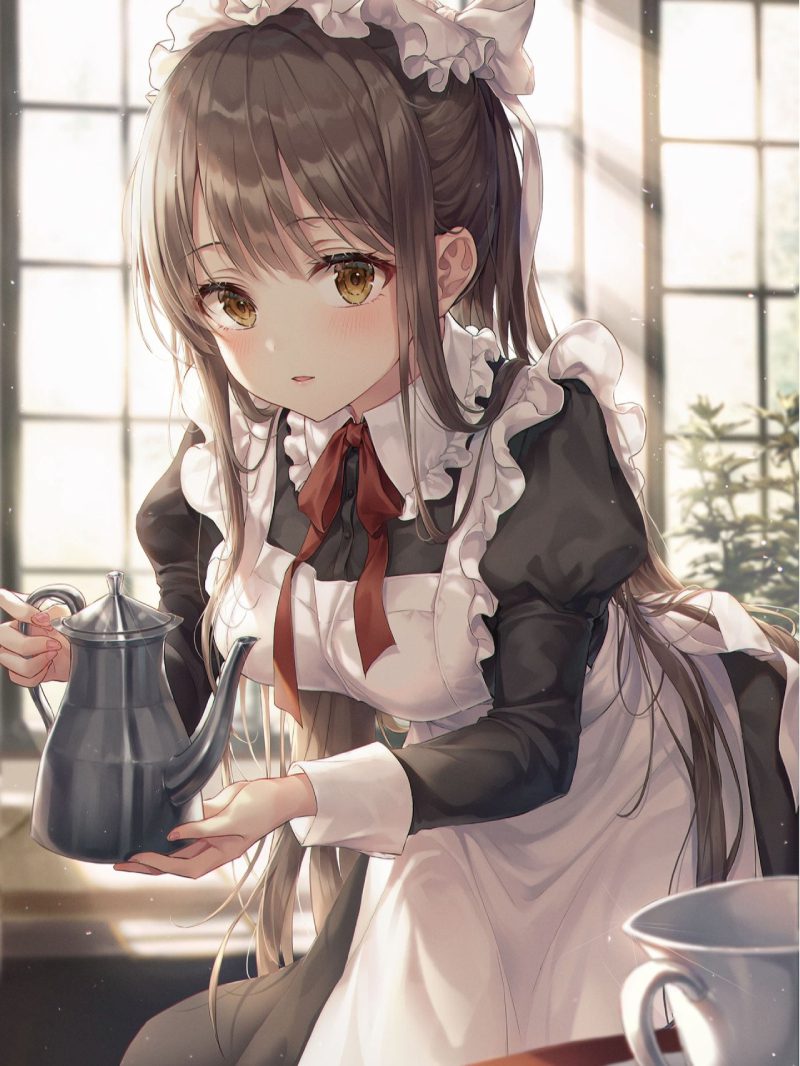 ảnh anime hầu gái 8