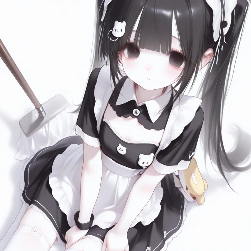 ảnh anime hầu gái 21