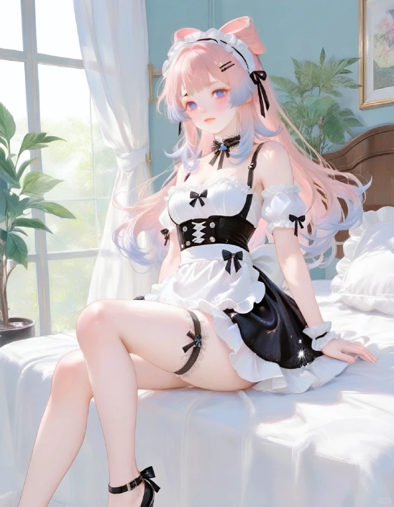 ảnh anime hầu gái 25