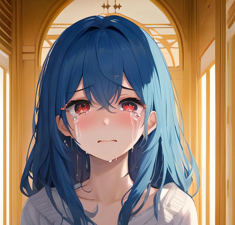 Ảnh anime buồn 8