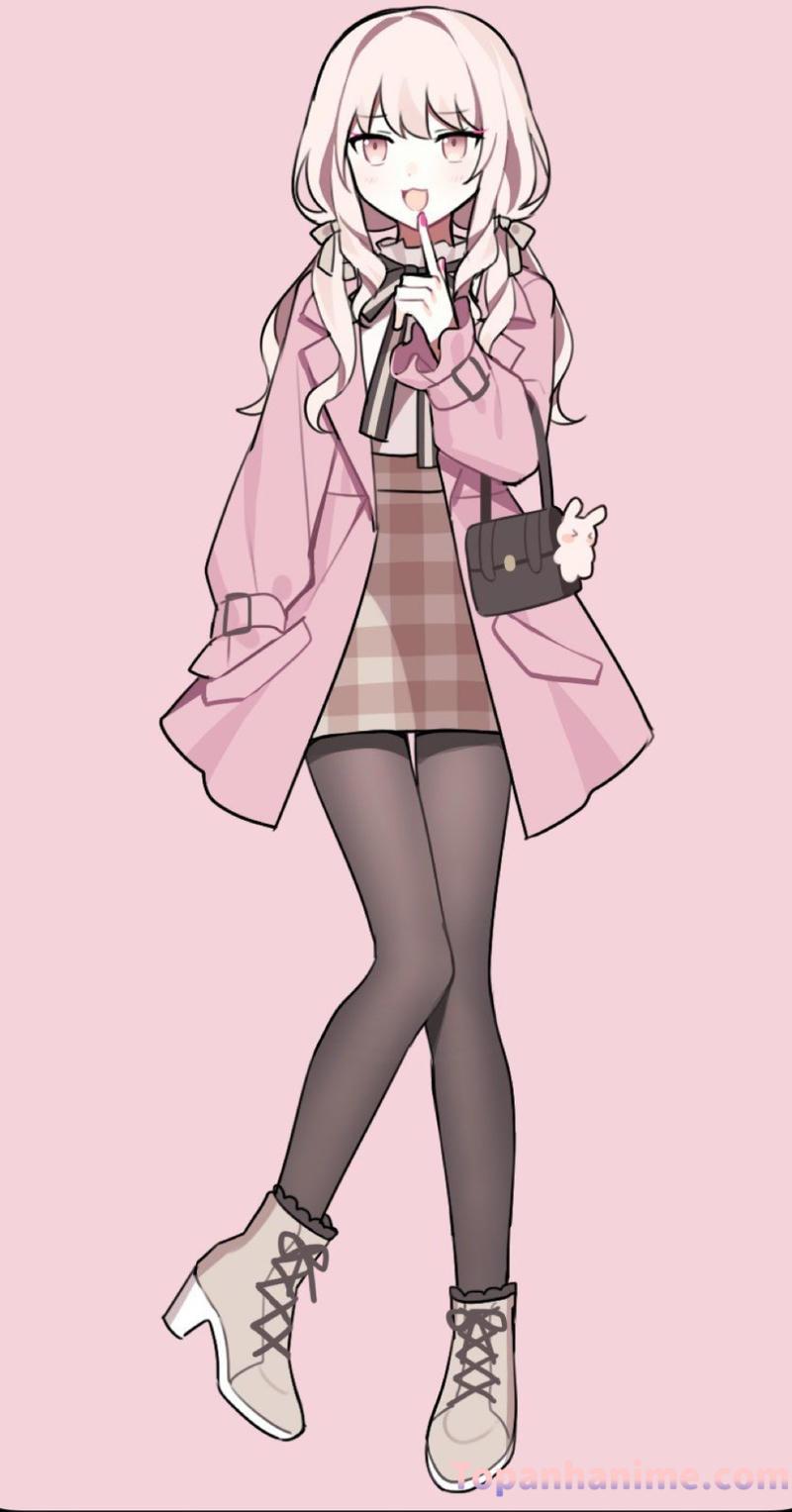 ảnh gái anime mặc váy ngắn 1