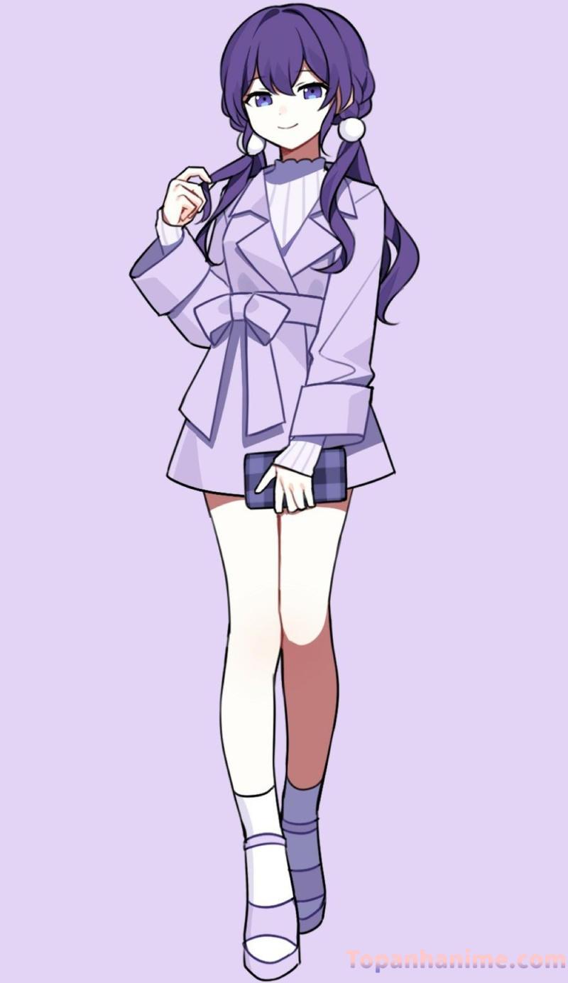 ảnh gái anime mặc váy ngắn 2