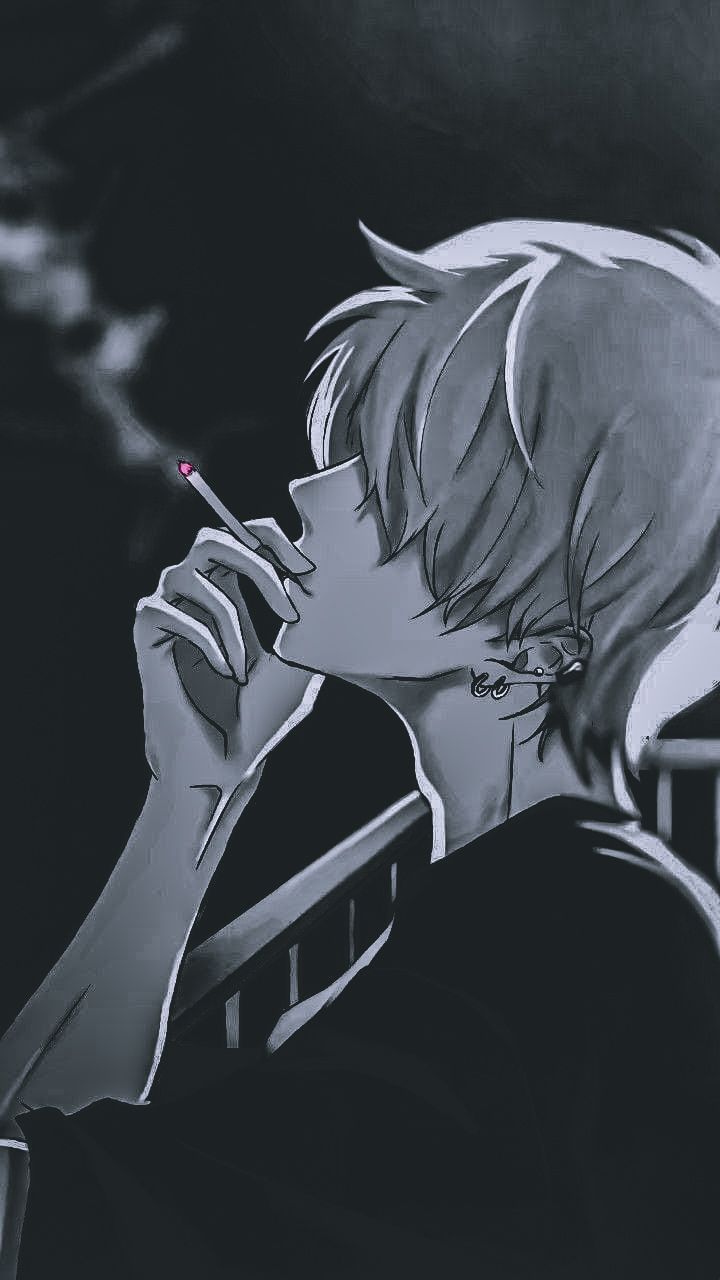 Ảnh anime trai buồn 17