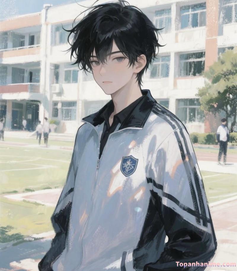 ảnh anime nam học sinh 12