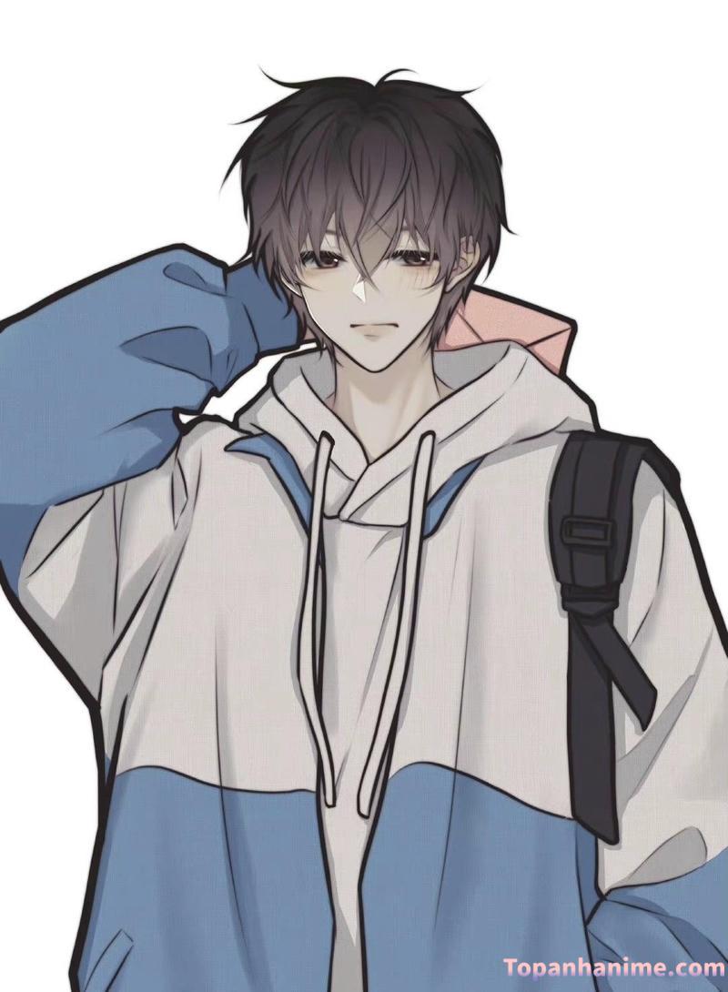 ảnh anime nam học sinh 20