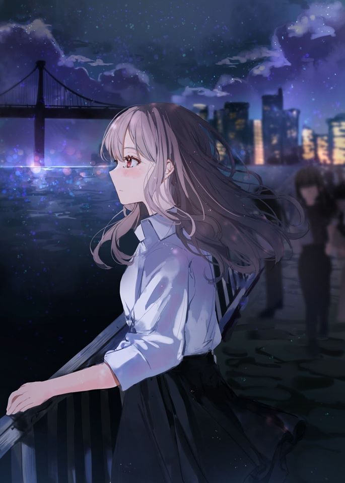 Ảnh Anime Nữ Buồn 3