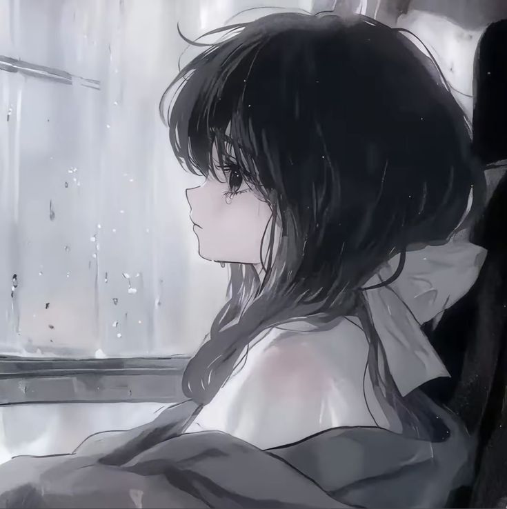 Ảnh Anime Nữ Buồn 12