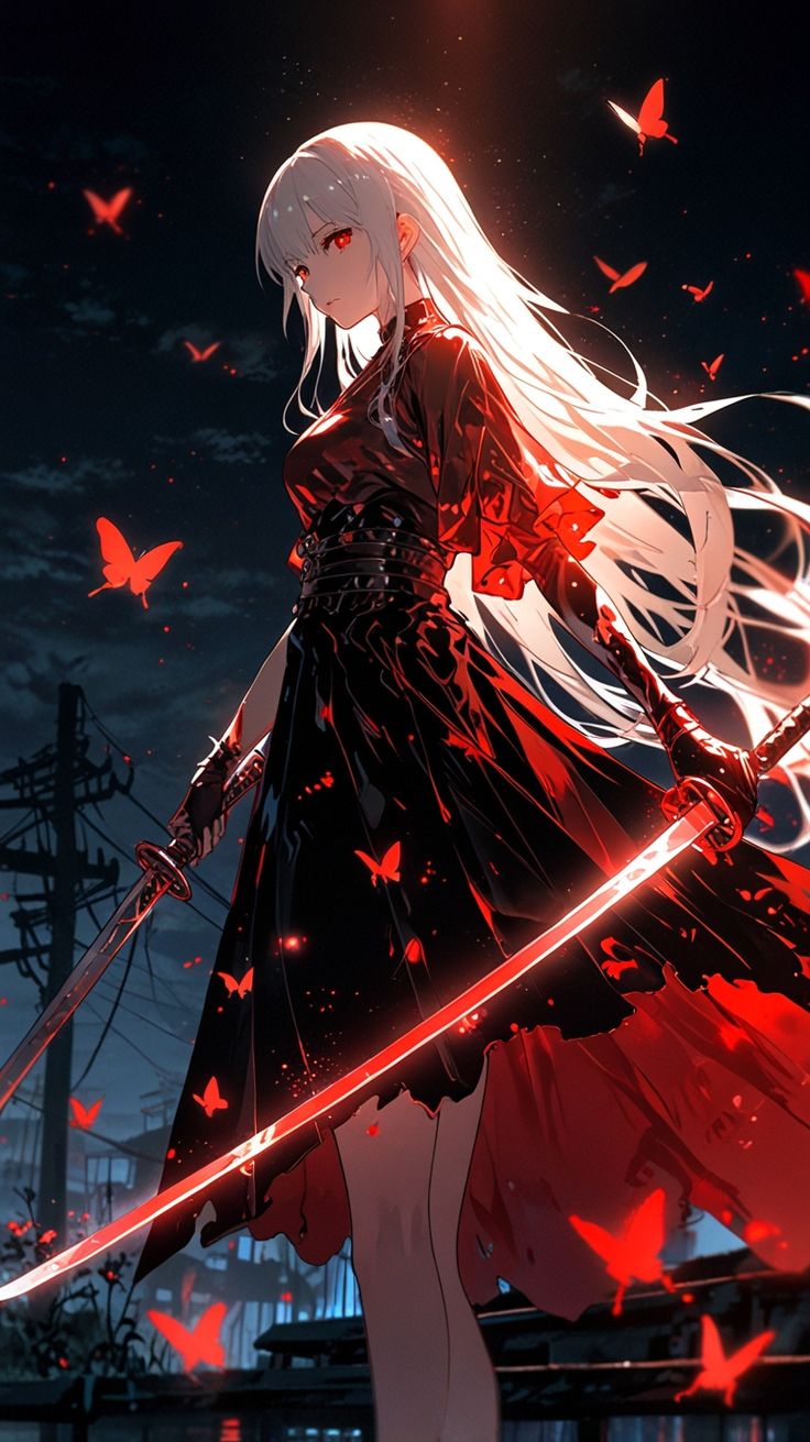 Ảnh Anime Nữ Cầm Kiếm 14