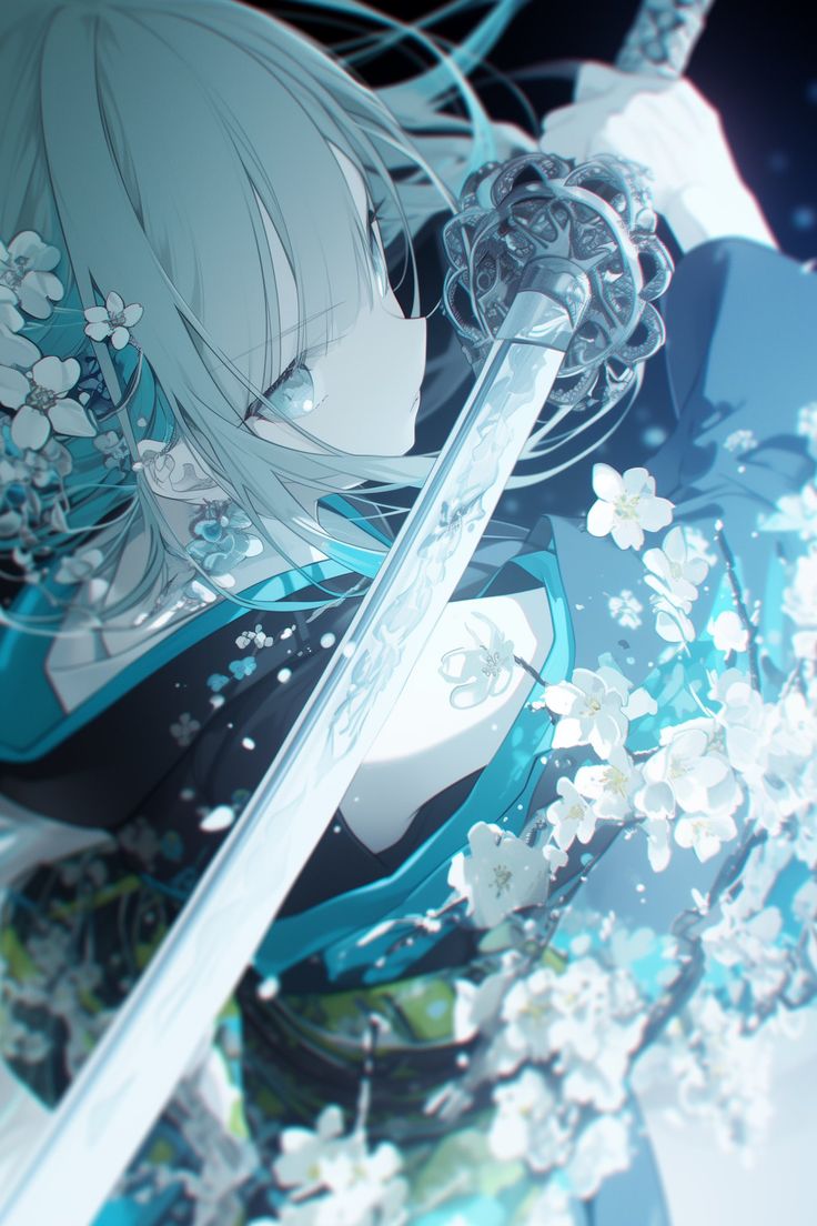 Ảnh Anime Nữ Cầm Kiếm 9