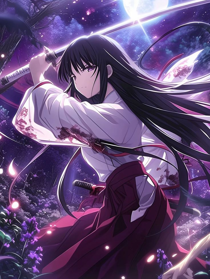 Ảnh Anime Nữ Cầm Kiếm 10