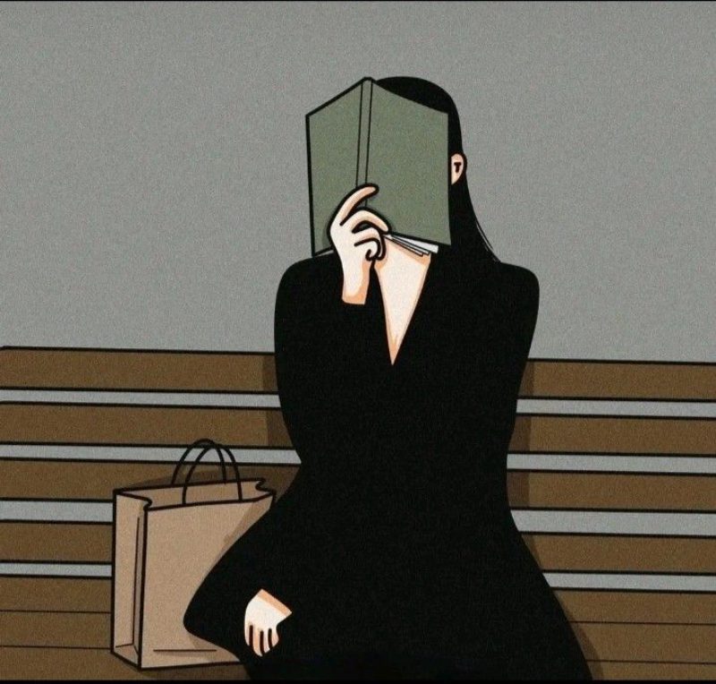 ảnh anime nữ che mặt 13