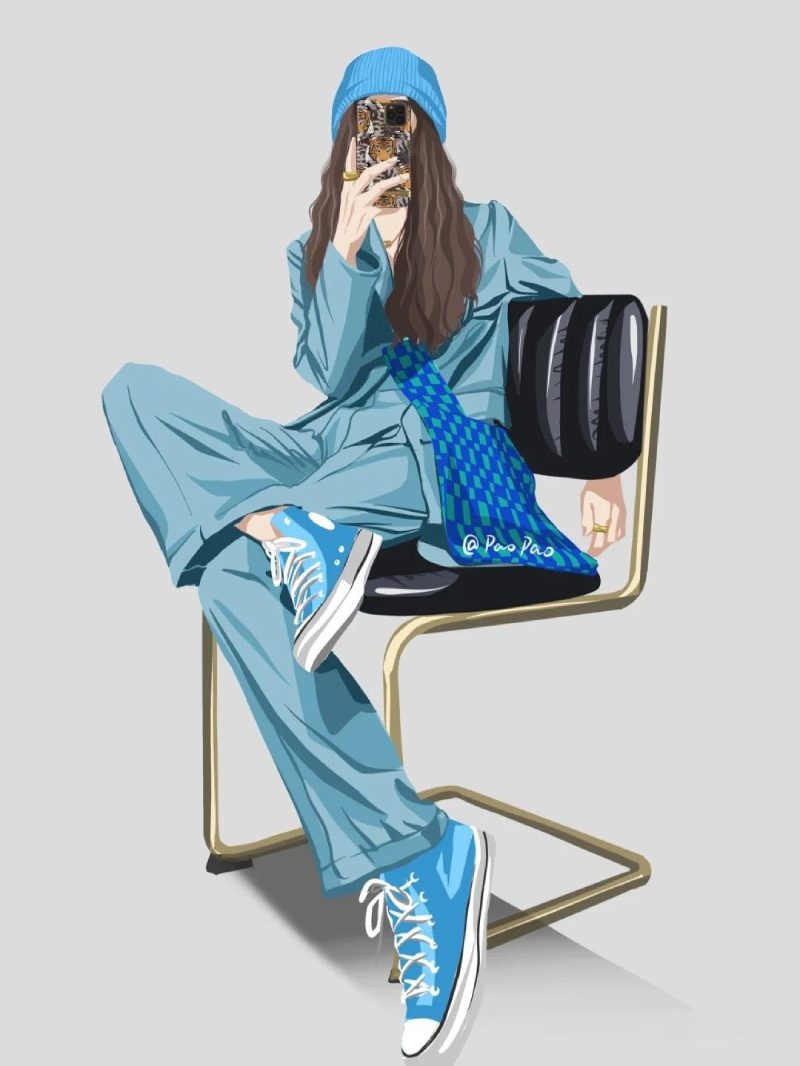 ảnh anime nữ che mặt 7