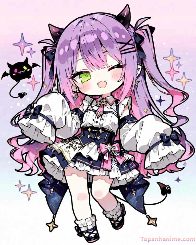 ảnh anime nữ chibi 20